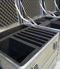 Usinage de mousse - Caisses en aluminium